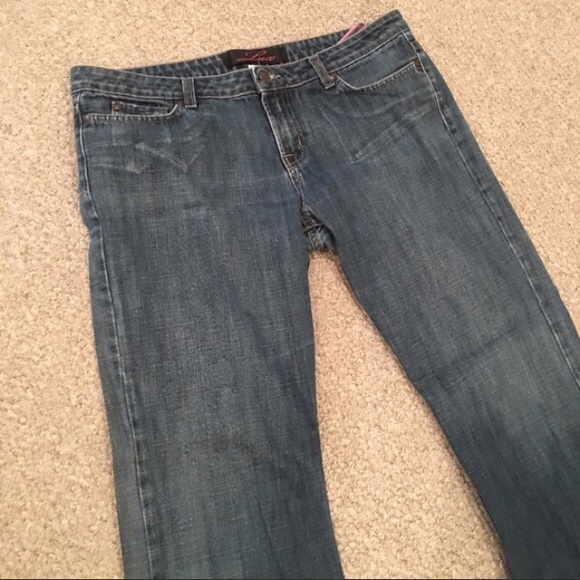 Distressed Denim Urban Outfitters Lux Brand Flares - Picture 2 of 4